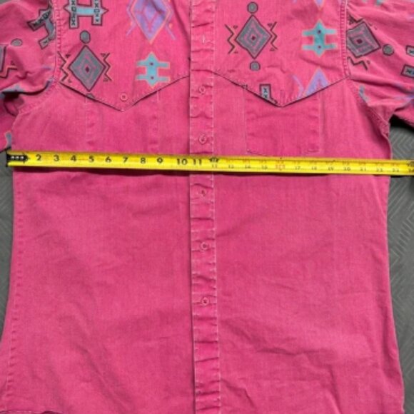 Vintage Wrangler Western Men’s Shirt X Long Tails 16.5-36 Cowboy Cut Regular Fit - Picture 7 of 9